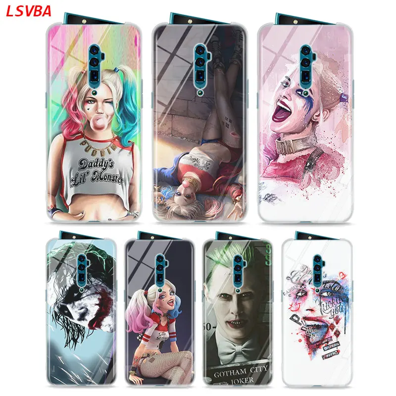 

Silicone Case Joker and Harley Quinn Fashion for OPPO Reno Z 10X Zoom F11 F9 F7 F5 A7 R9S R17 Realme 2 C2 3 Pro Phone Cover