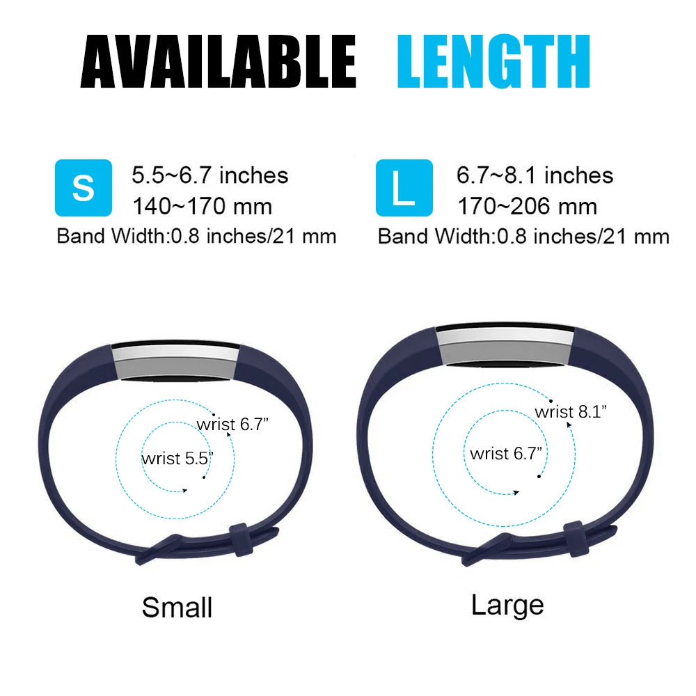 Honecumi классические аксессуары Alta HR и ремешки сменные браслеты Для Fitbit синий