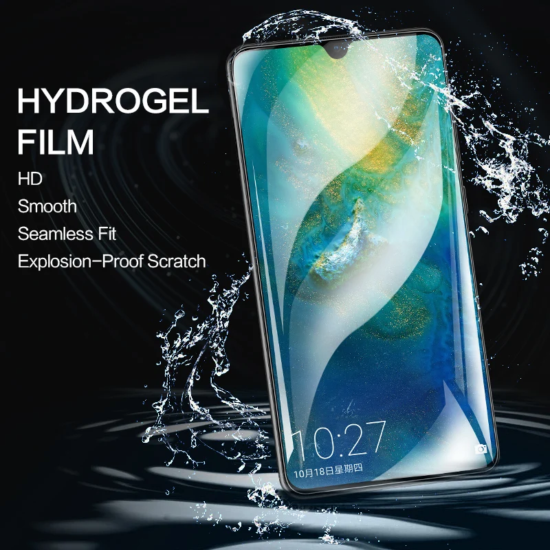 

SmartDevil Hydrogel Film for Huawei Mate 20 Pro 20 Full Curved Screen Protector HD Film Ultra-thin Easy to Install Scratch Proof
