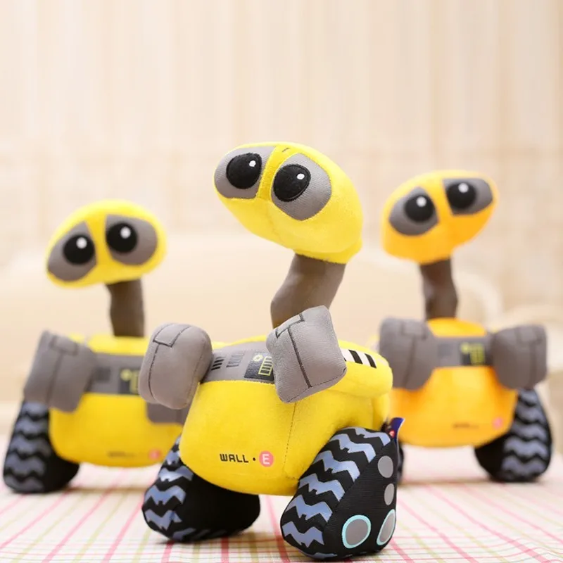 Wall-E Walle, Миньон, робот, плюшевые игрушки, стена. E, мягкая кукла, детский подарок на Рождество, день рождения, 27 см