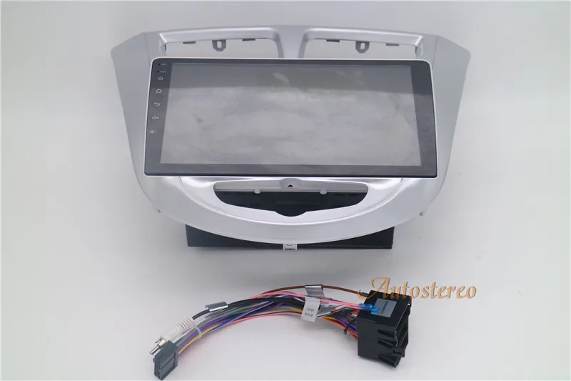 Clearance Big screen Android Car GPS Navigation Car DVD Player For Hyundai Accent Verna 2011+  stereo unit multimedia 10