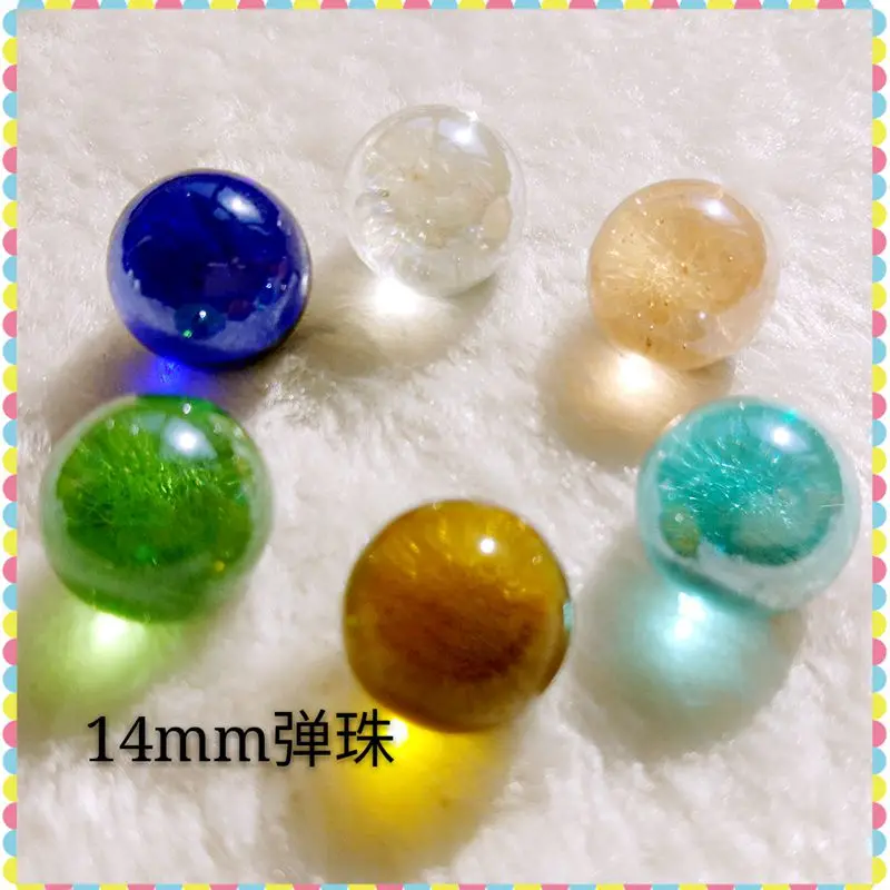 Free Shipping 200pcs/lot 14mm Draughts Marbles High Quality Blue Glass