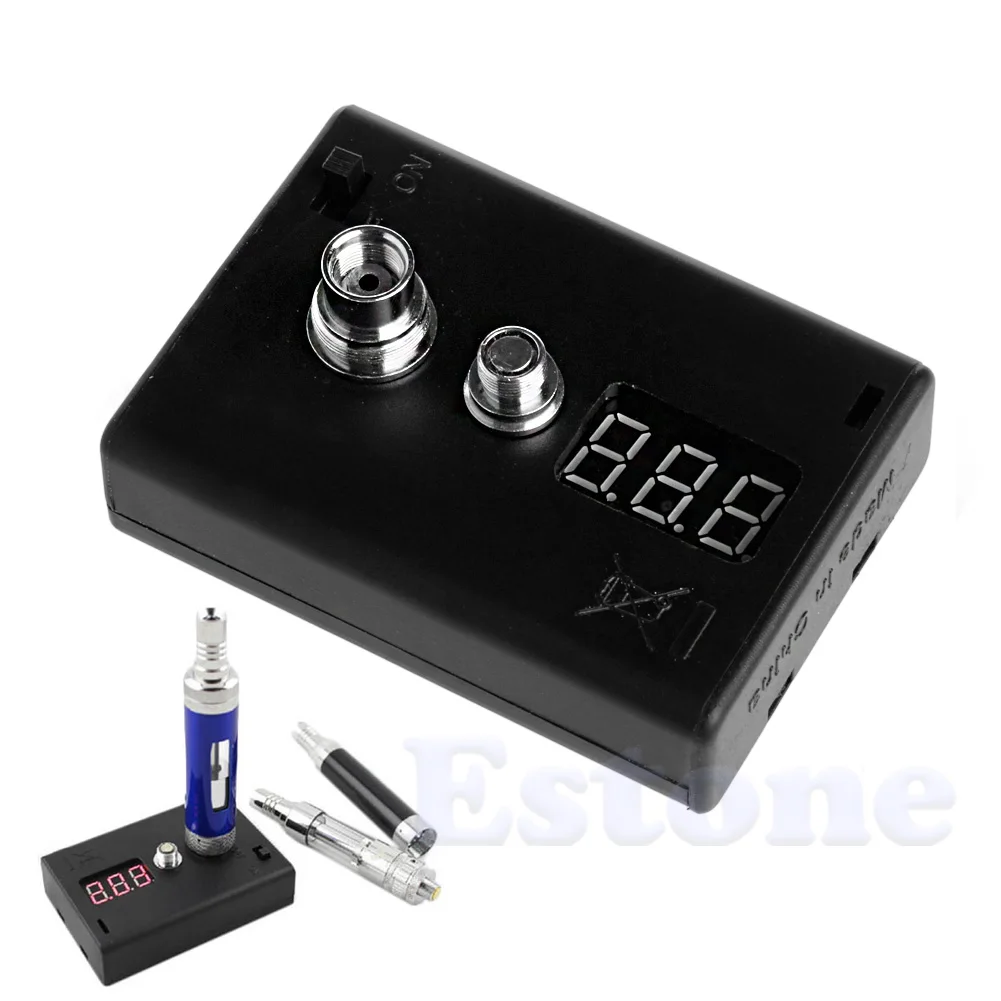 

Digital LED Meter Ohm Resistance Reader Voltage Tester For RBA RDA Atomizer Coil G08 Great Value April 4