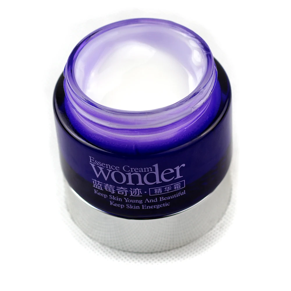 BIOAQUA Blueberry Face Cream Essence Whitening Cream Moisturizing Snail Cream Deep Hydrating Anti Wrinkle Face Serum 3