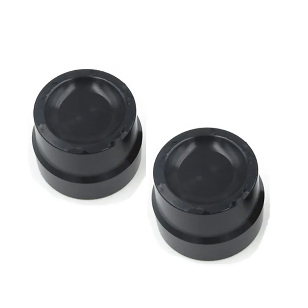 Motorcycle Black CNC Aluminum RC Front+Rear Axle Cover Cap Nut For