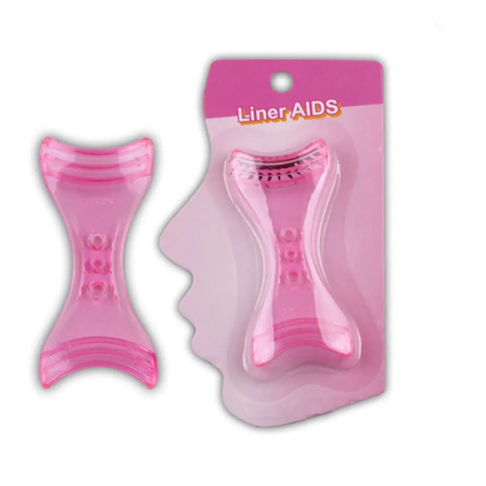 

New 1Pc Draw Eye Liners Stencils Guide Card Mold High Quality New Eyeliner Model Makeup Eye Helper Useful Device Tool