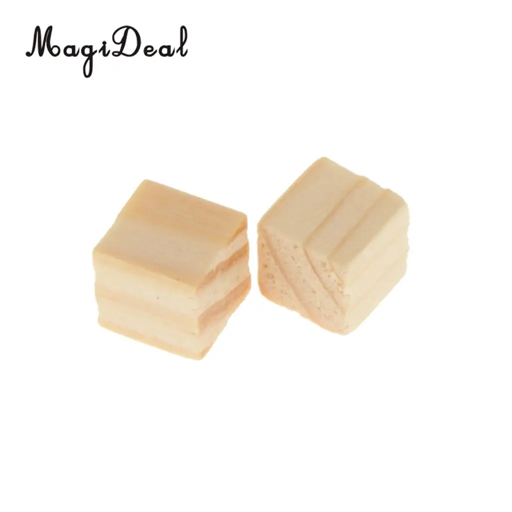 MagiDeal High Quality 50Pcs Wooden Square Tiles for Crafts Wood Family Fun Board Games Great Crafting Accessory Children Gifts