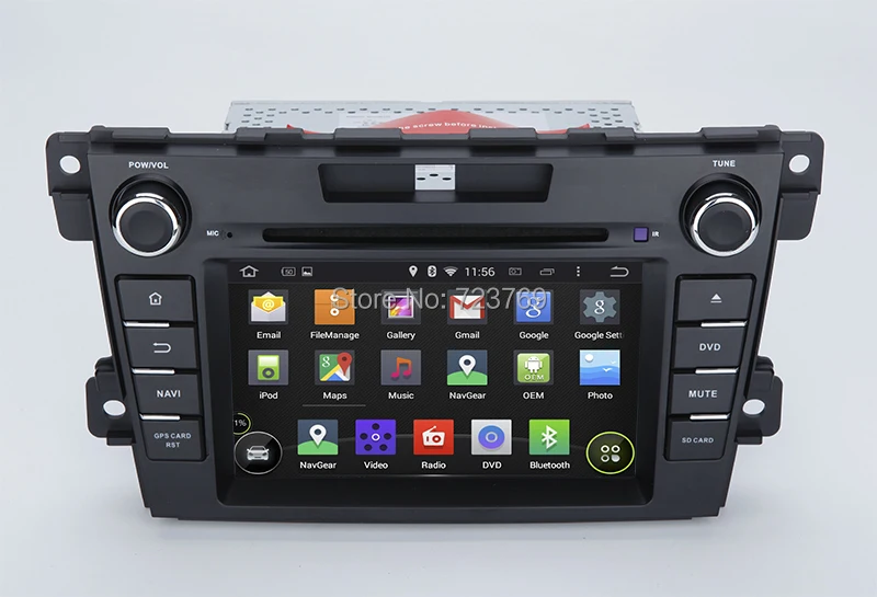 Sale For Mazda CX 7 Pure Android 5.1 Car DVD GPS Navigation for Mazda CX-7  for Mazda CX7 2012 12