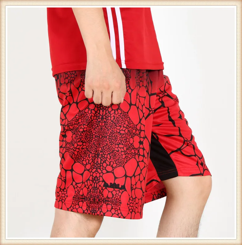 Баскетбольные эластичные шорты с карманами футбольная майка из дышащего материала корзина спортивная одежда свободные спортивные мужские молнии Баскетбол Sho
