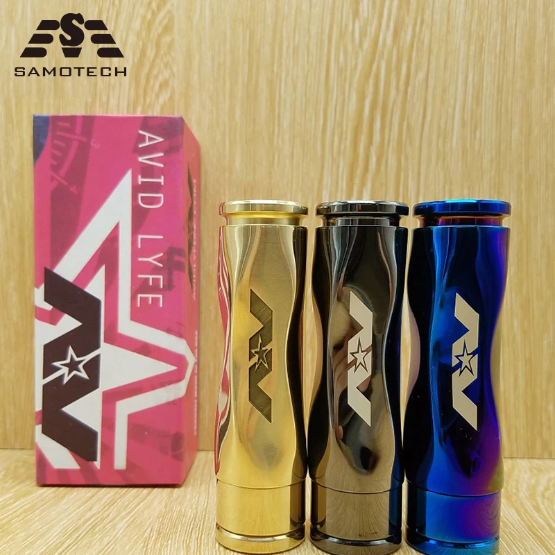 

NEW Fashion Mechanical Mod AV Able Twistgyre MOD 510 thread 18650 battery electronic cigarette precision distortion MOD for RDA