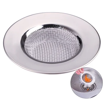 

Stainless Steel Strainer Mesh Sink Filter Bathtub Drain Plug Anti-blocking Strainer Shower Drain Cover Kitchen Appliances Sewer