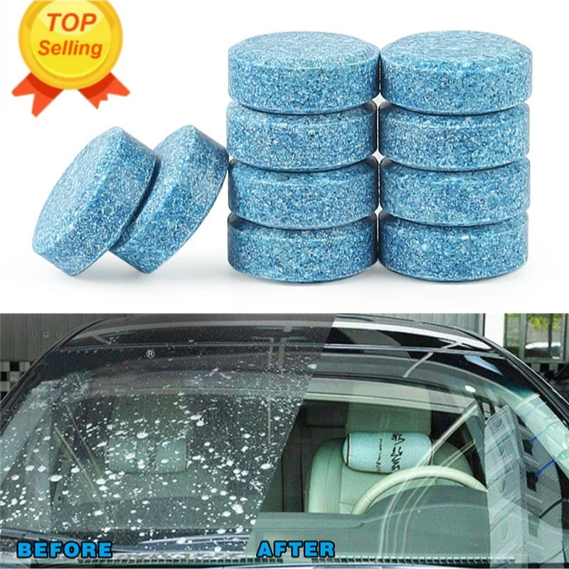 

10pcs For Renault Megane 2 3 Duster Logan Clio 4 3 Laguna 2 Sandero Car wiper tablet Window Glass Cleaning Cleaner Accessories
