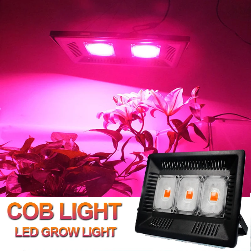 COB Grow Light 150W LED Phyto Lamp For Plants Phytolamp For Orchids Flowers IP67 Full Spectrum Indoor Lighting