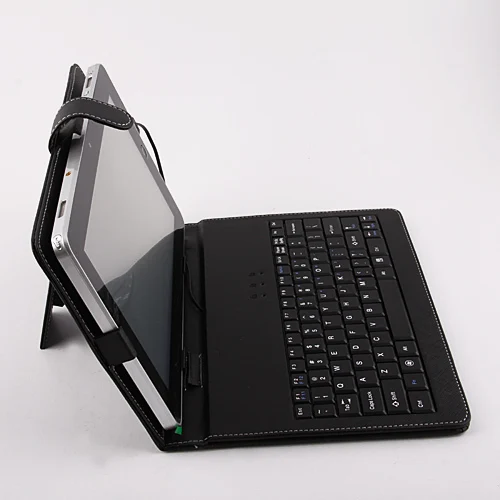 Micro USB font b Keyboard b font Leather Cover font b Case b font for 10