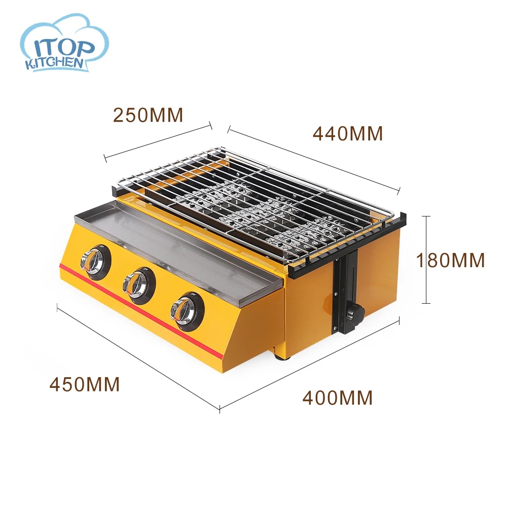 Газовая барбекю гриль с 3 ГОРЕЛКАМИ из нержавеющей стали 2800 Па|bbq grill|burner bbqparty grill |