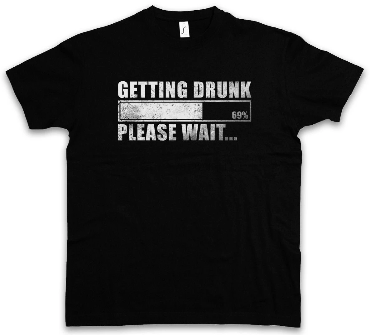 2019 напивающаяся Футболка-пожалуйста подождите веселье Boose Hangover Barfly вечерние вузы