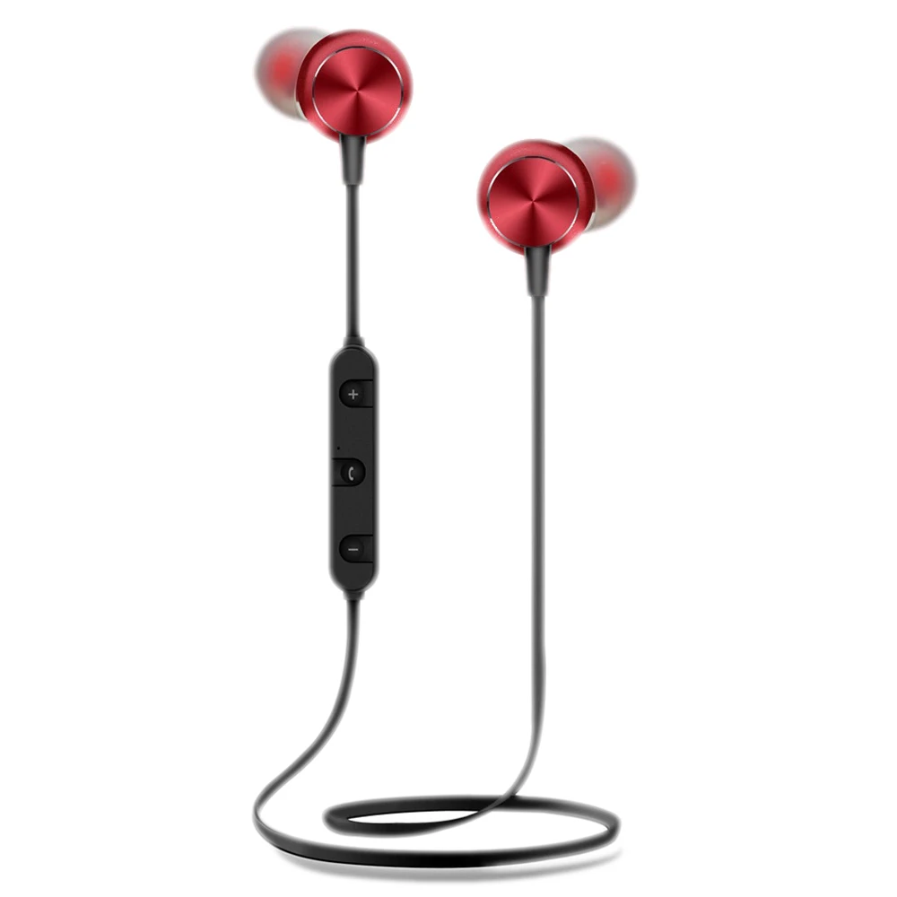 50 шт. qijiagu беспроводные Bluetooth наушники BT08 спортивные Металлические Магнитные