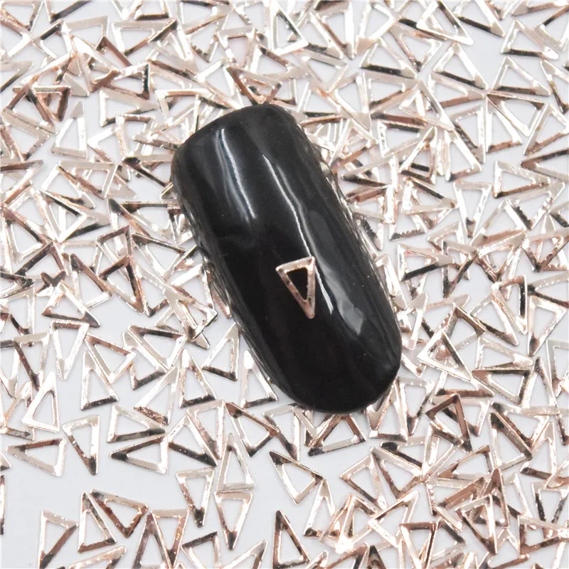 500psc Mixed Alloy Glitter 3D letter Nails Art Jewelry Decorations