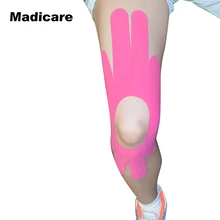 Наколенники Спортивная кинезиологическая лента медицинские эластичные спортивные мышцы, Кинезиология клейкая повязка баскетбольные волейбольные наколенники