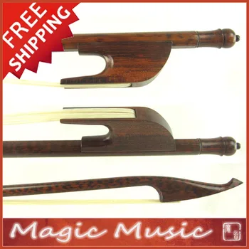 

Free Shipping! Snakewood Baroque Viola Bow with a Slim Tip, Good Balanced & Quick Response