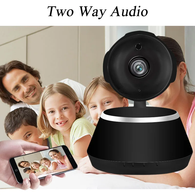 IP камера Wifi 1080P Мини CCTV Домашний Детский монитор P2P двухсторонняя аудио