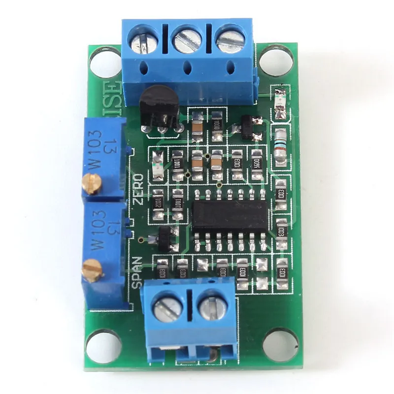 Преобразователь напряжения в текущий модуль 0-5 в до 4-20 мА неизолированный Тип преобразователь тока плата постоянного тока 7-30 в