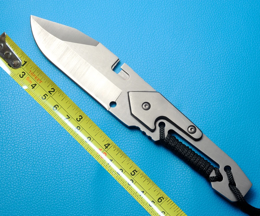 Wide Head Small Tail Hunting Tactical knives Fixed Blade Survival Knife