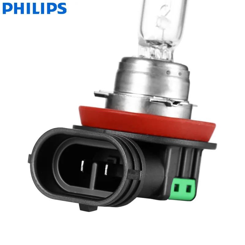 Philips Vision H11 12 V 55 W 12362C1+ 30% более яркий свет Автомобильная галогенная фара авто лампочка противотуманная фара OEM качество(одиночный