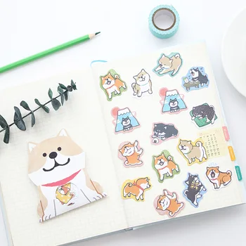 

30pcs/pack Cute Dog Sticker Pack Shiba Inu/ Husky/Akita Pet Diary Decoration for notebook phone DIY Material Kawaii Sticker Set