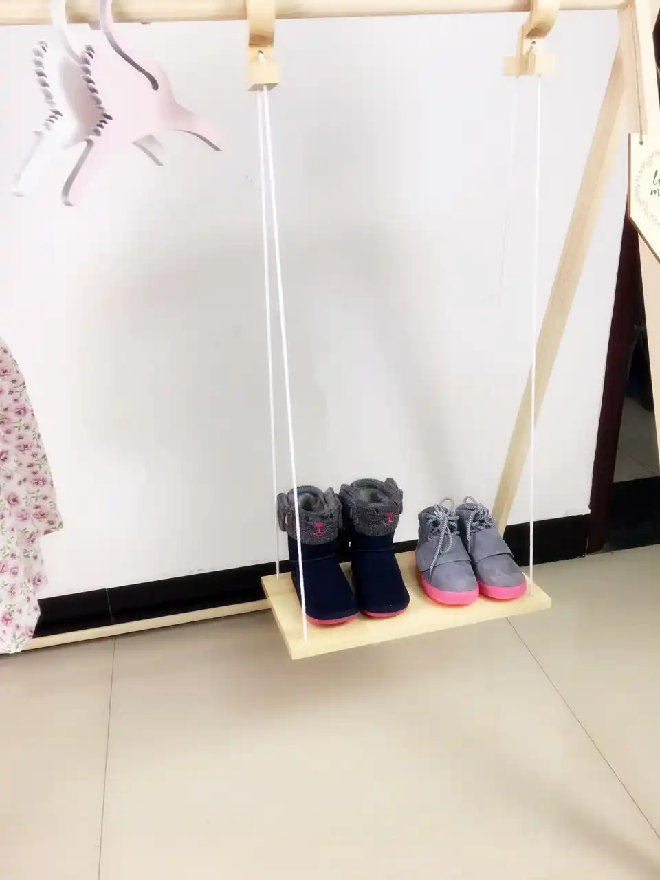 floating shelves nursery