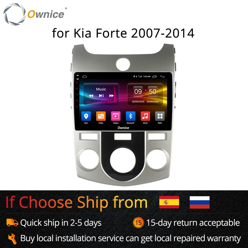 

Ownice K1 K2 Android 8.1 Octa 8 Core Car DVD Player For KIA FORTE 2007 2010 2011 2012 2013 2014 Car Radio Player GPS 4G LTE