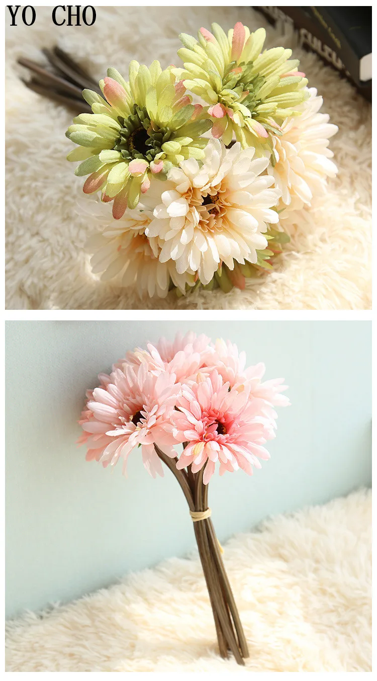 Simulation flower gerberajamesonii bouquet10