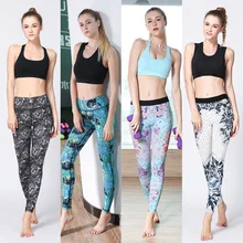 Yoga Sports Leggings For Women Sports Tight Mesh Yoga Leggings Comprehension Yoga Pants Women Running Tights Women