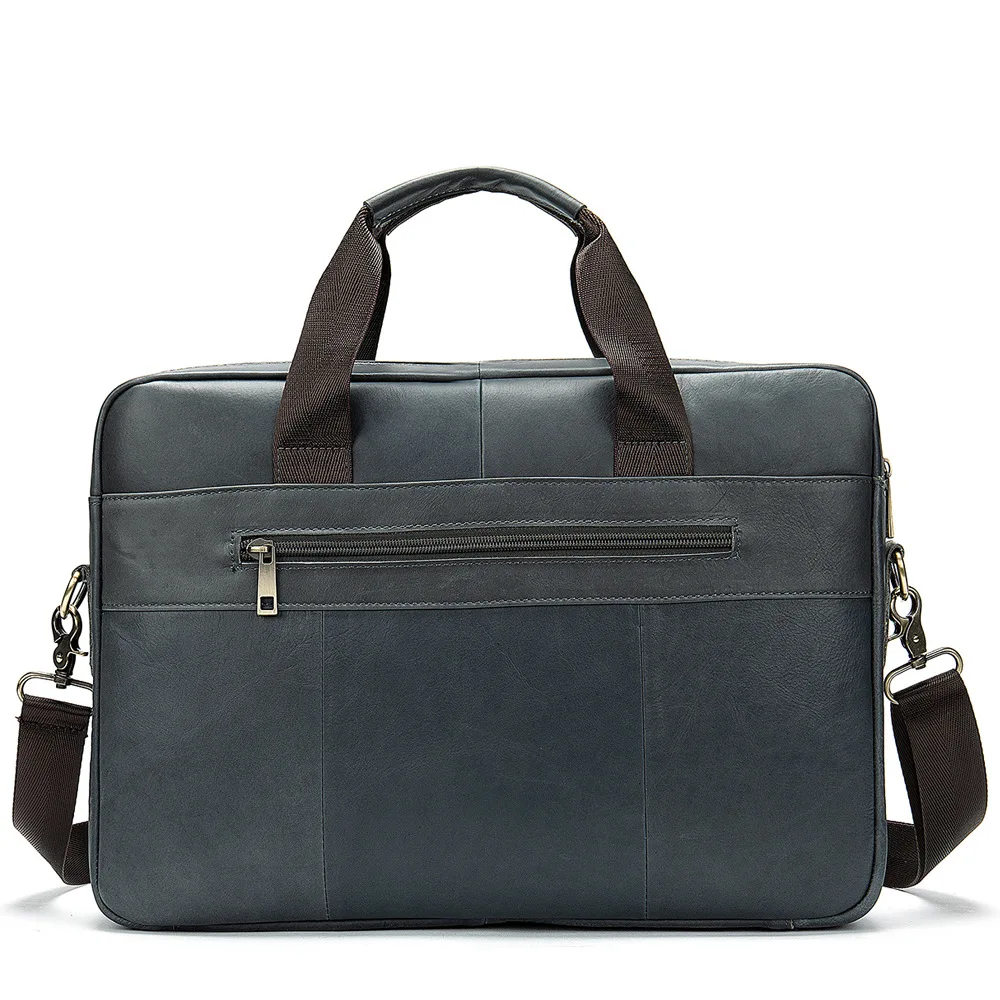 Новинка, мужские сумки из натуральной кожи, бизнес 15," портфель для ноутбука, мужская сумка через плечо, диагональная Ретро сумка для путешествий