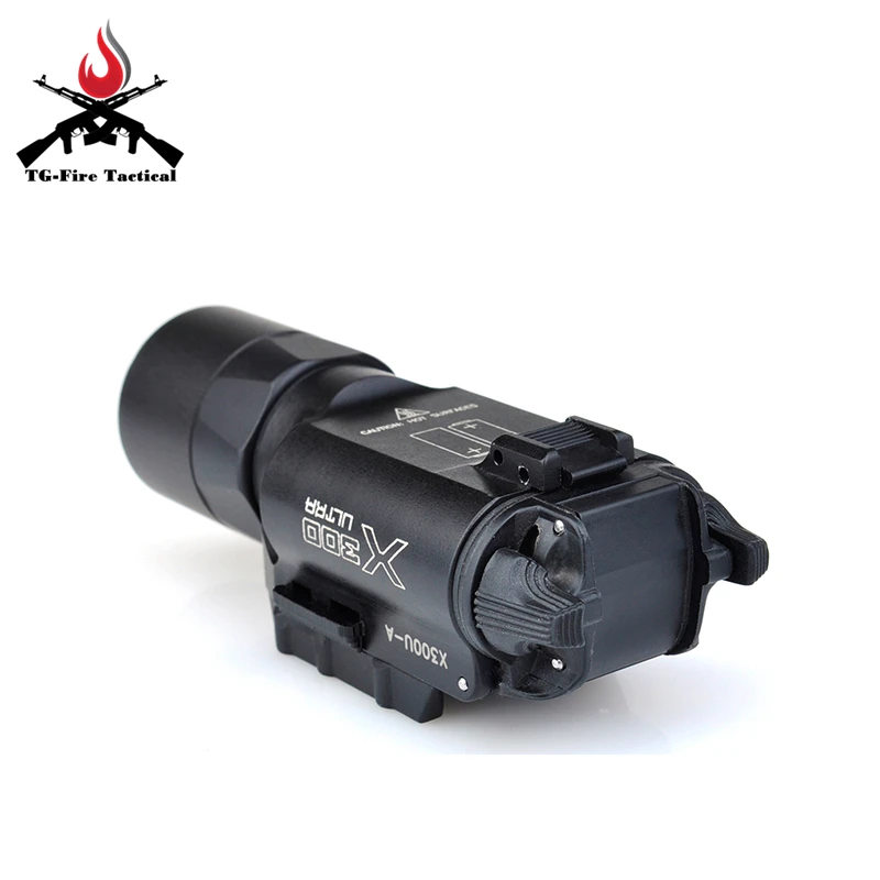 Airsoft Element Surefir X300 Ultra Weapon Flashlight Pistol lanterna X300U Fashlight 370 Lumen with Picatinny Rail