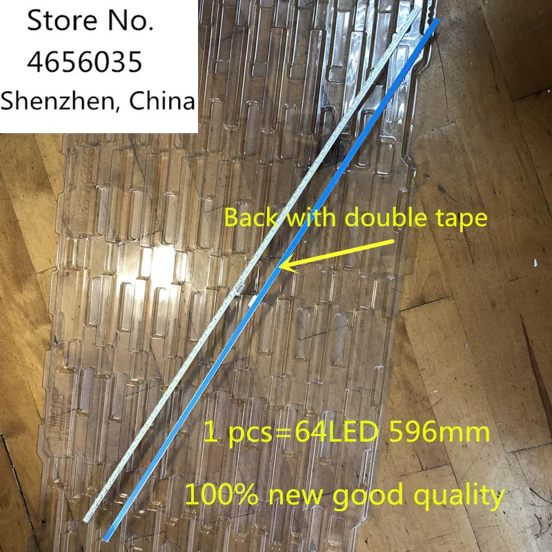 5set=10PCS 100%new 64LED 596mm LED strip for Sony Sharp XBR-55X850C KD-55X8500C 75.P3C08G001 15A09N SYV5541 YLS_HAN55_7020 HRN55