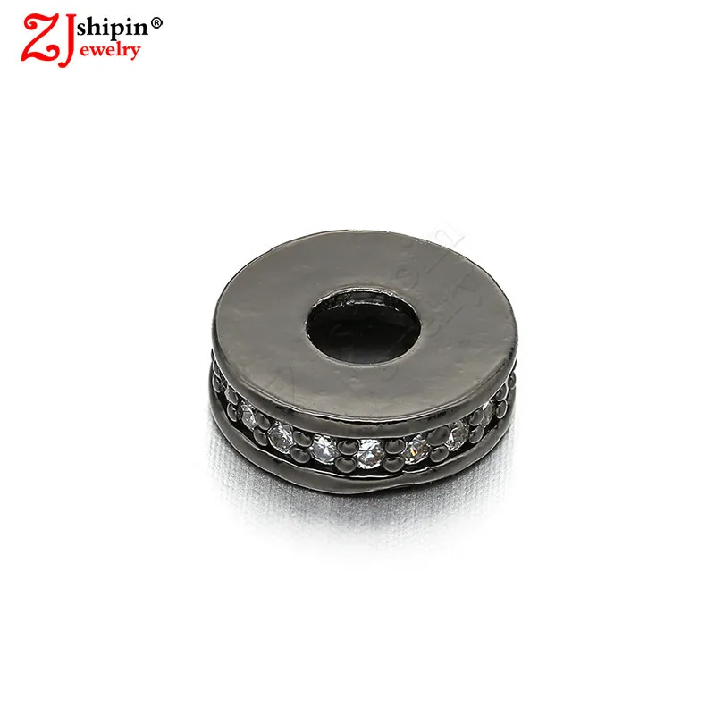 

ZJSHIPIN 2018 new charm micro-inlaid zircon CZ jewelry accessories suitable for DIY jewelry bracelet necklace found production