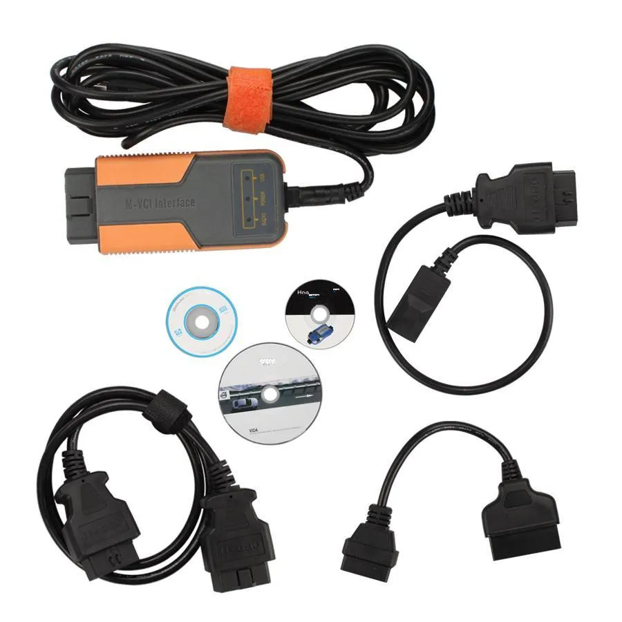 

New M-VCI For MVCI 3 IN 1 Latest Version Diagnostics For Toyota TIS Multi-Languages