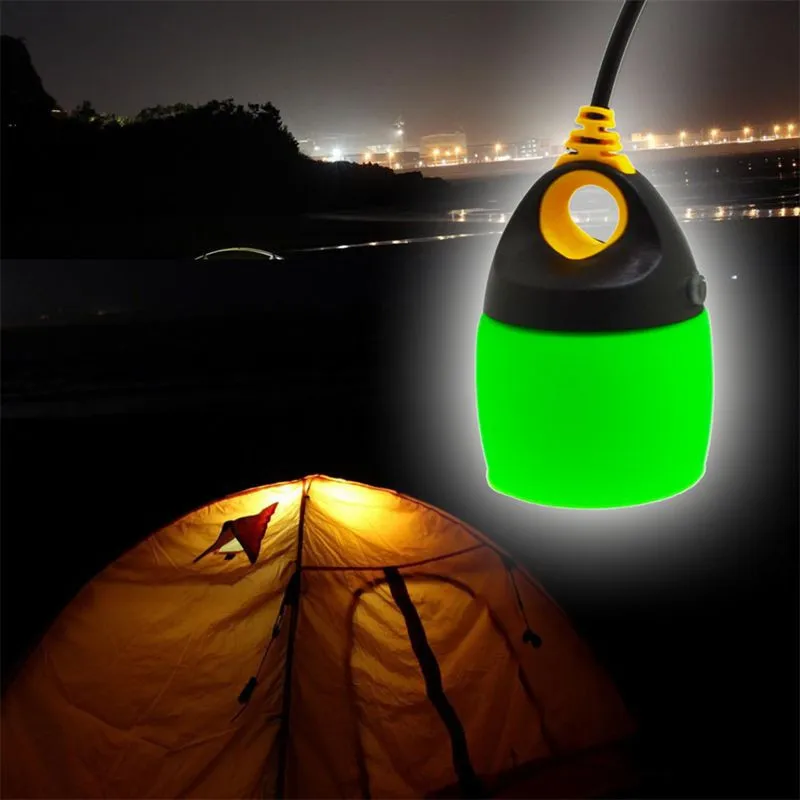 New LED Portable Lantern Tent Lamp Camping Lighting USB Powered Waterproof Tent Small Chain Lights for Outdoor Camping