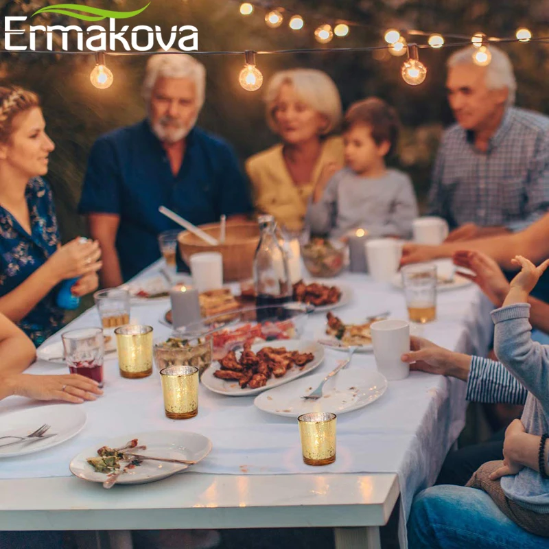 ERMAKOVA набор подсвечников из 6 и 12 шт., подсвечник из меркуриного стекла, подсвечник, домашний Свадебный декор