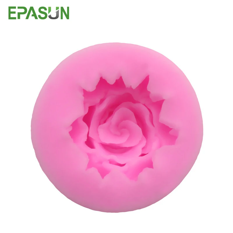 

EPASUN Rose Shape Fondant Soap Mold Form DIY Cake Decorating Silicone Mold Chocolate Cookies for Soap Molds Baking Mould Tools