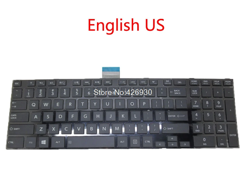 Ноутбук RU JP US SP с клавиатурой для Toshiba Satellite L50 A S50 России японской английской