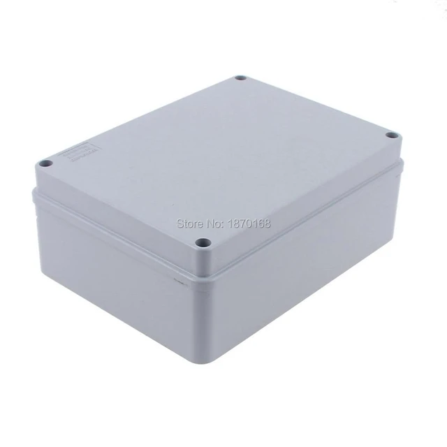 Caja de conexiones impermeable, 190mm x 140mm x 70mm, caja de