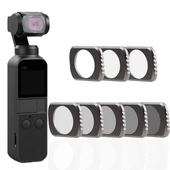 

For Osmo Pocket 3-Axis Handheld Camera Filter Star CPL UV ND4/8/16/32/64 Filters Kit For DJI Osmo Pocket Camera Lens Accessories