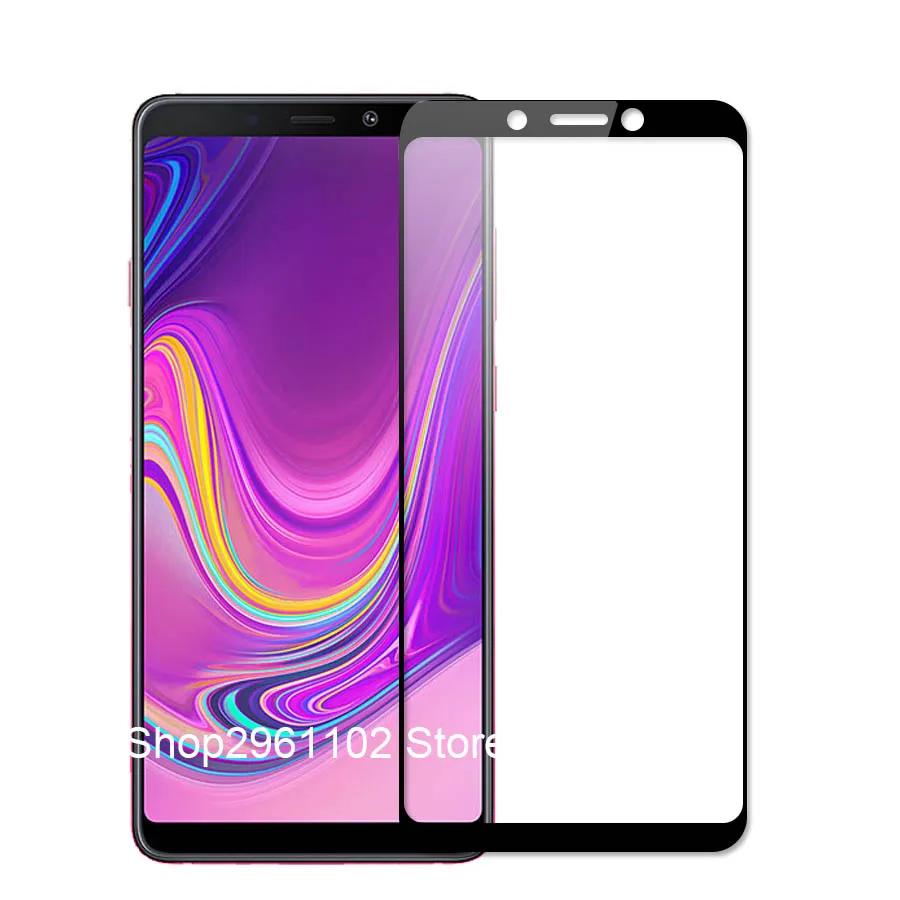 Для samsung galaxy a 9 чехол, закаленное стекло для samsung a9, защитное стекло на galax a92018 a920 a920f пленка