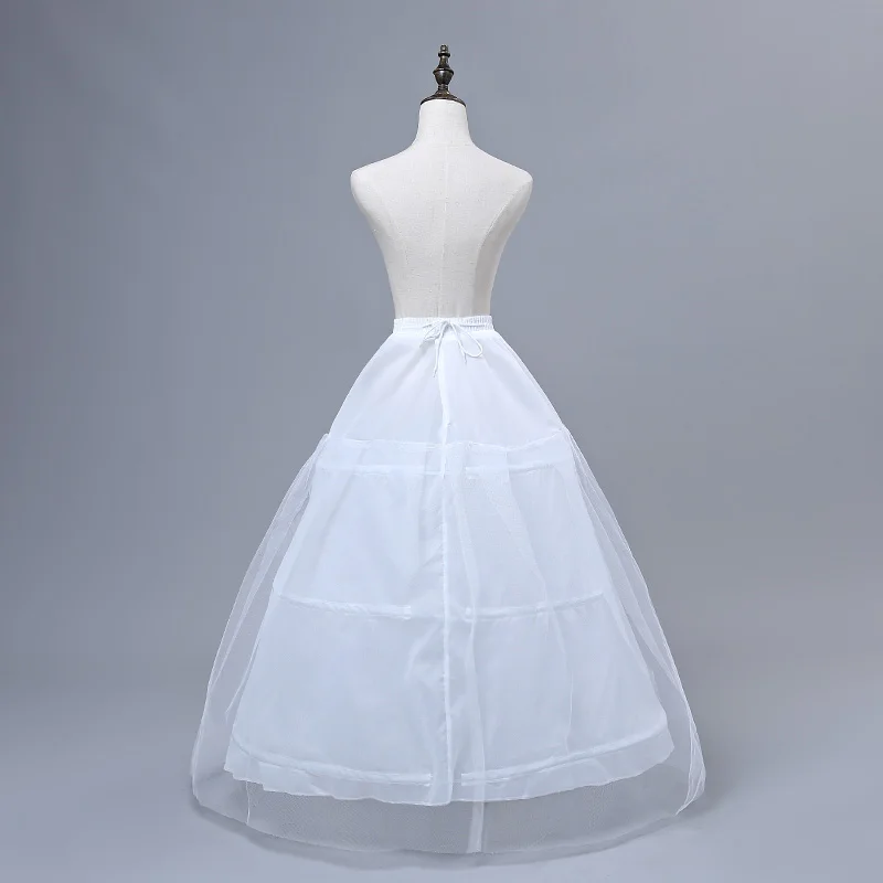 E JUE SHUNG Высокое качество белые нижние юбки 3 кольца свадебные аксессуары для свадебных платьев свадебные платья