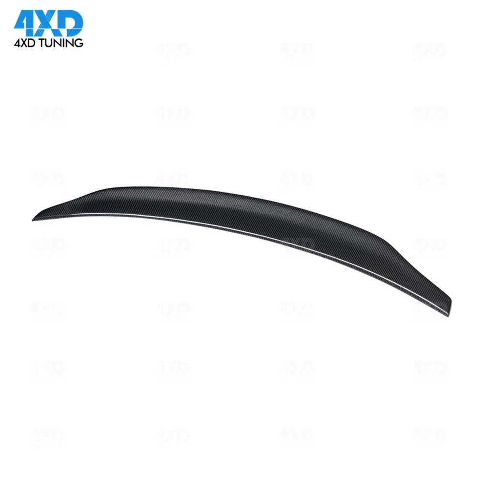 Carbon Spoiler Caractere Style For Audi A4 B8 Sedan Carbon Fiber Rear Trunk Spoiler wing styling 2009 2010 2011 2012