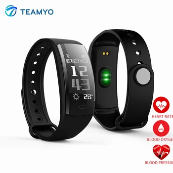 

QS90 Smart Wristband Fitness Tracker Bracelet Heart Rate Monitor Blood Oxygen Monitor Waterpfoof Smart band Watch Free shipping