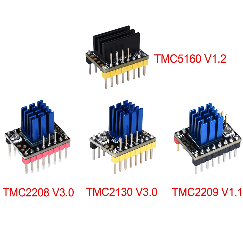 Драйвер шагового двигателя BIGTREETECH TMC2208 TMC2130 TMC2209 TMC5160 Stepstick запчасти для 3D принтера