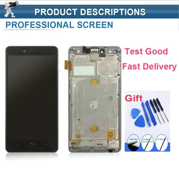 

WEICHENG For BQ Aquaris U/U Lite/ U plus LCD Display+Touch Screen Assembly with Frame Panel Tactil for bq u lite/plus+Free Tools